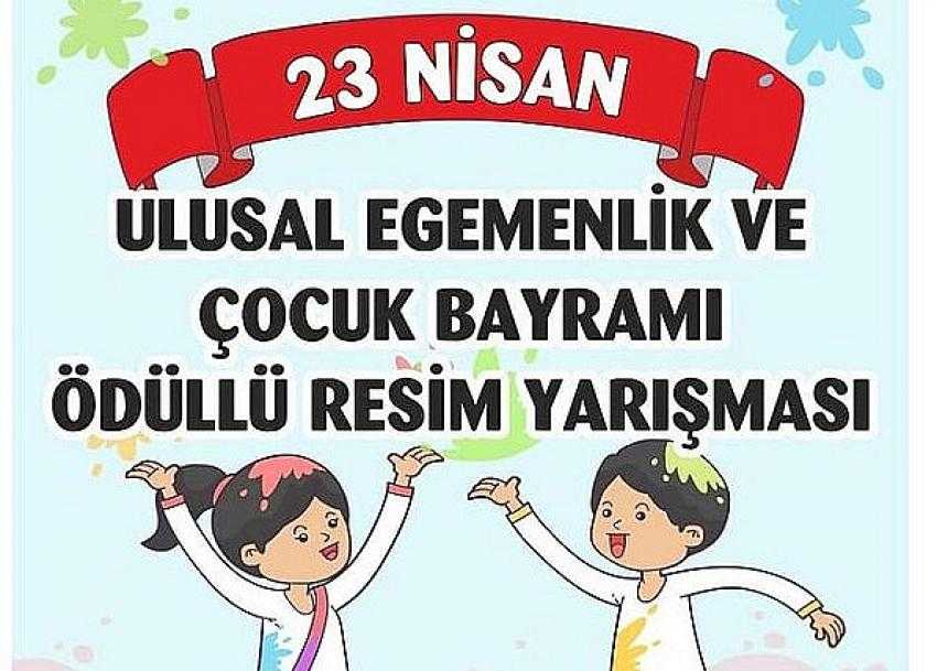 Çerçioğlu, 23 Nisan Temalı Resim Yarışması Düzenliyor