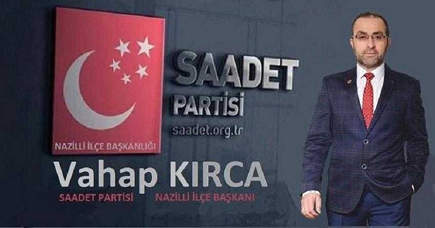 Saadet Partisi Nazilli İlçe Teşkilatında Bayrak Değişimi