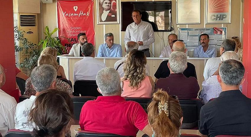 CHP Aydın Milletvekili Yıldız, bayramda da çalıştı