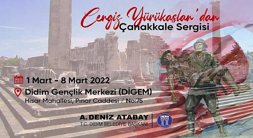 Çanakkale'den Anadolu'ya sergisi Didimlilerle buluşacak