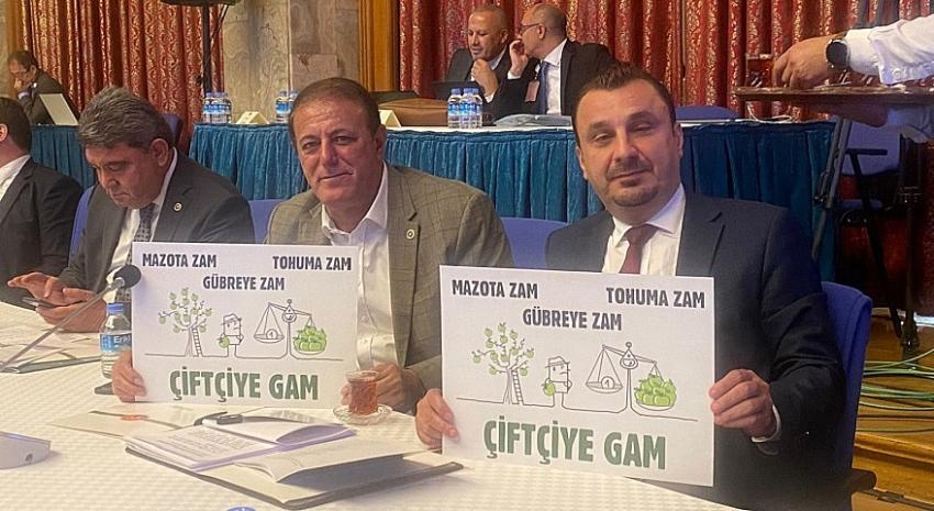 CHP Aydın Milletvekili Yıldız çiftçilerin sorunlarını dile getirdi
