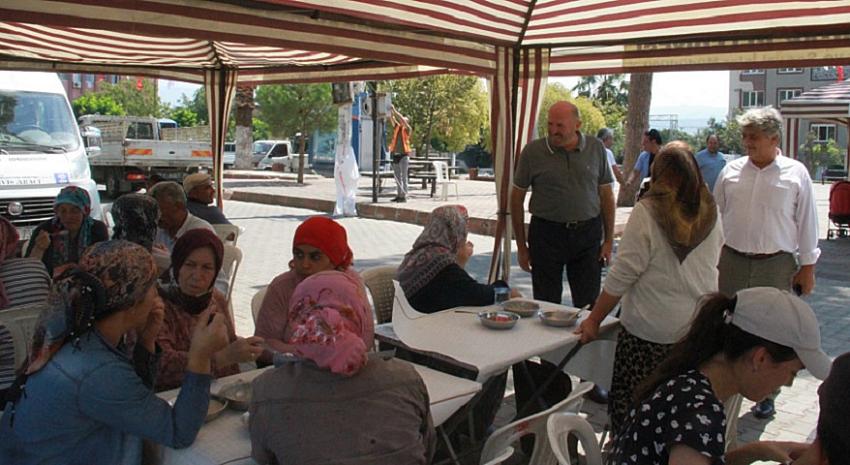 HORSUNLU'DA KEŞKEK HAYRI YAPILDI