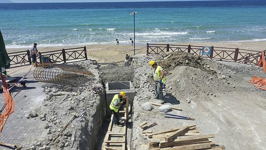 Kuşadası’nda ASKİ Çalışmaları Hızla Devam Ediyor