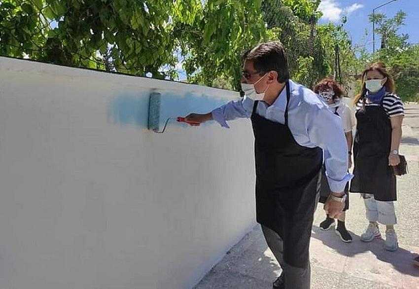 Karacasu'nun Duvarları Süsleniyor