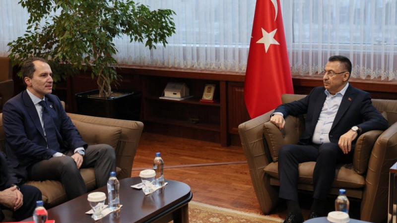 Erbakan, AFAD'da Cumhurbaşkanı Yardımcısı Fuat Oktay ile görüştü