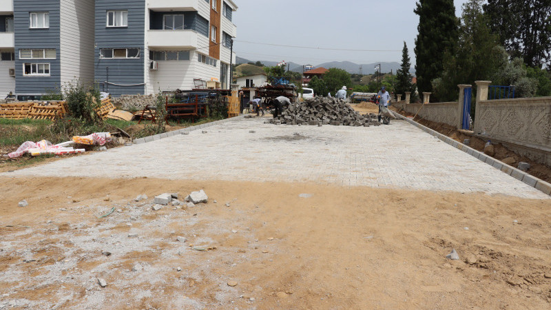 Nazilli Belediyesi Dallıca sokaklarını şantiyeye çevirdi