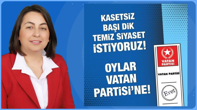 Genişel: Kasetsiz, başı dik, temiz siyaset istiyoruz! Oylar Vatan Partisi’ne!