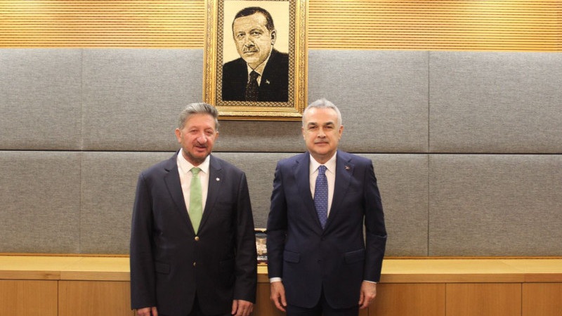 NTO Başkanı Nuri Arslan Ak Parti Aydın milletvekillerini ziyaret etti