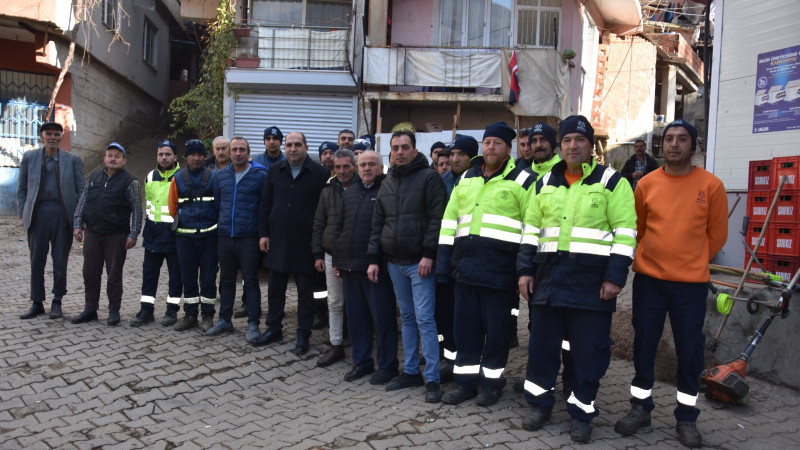 Işıklar Muhtarı'ndan Kürşat Başkan'a teşekkür 