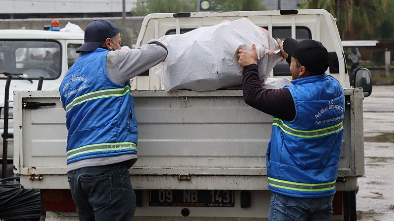 Devrilen ağaçlar yürekleri ısıtacak