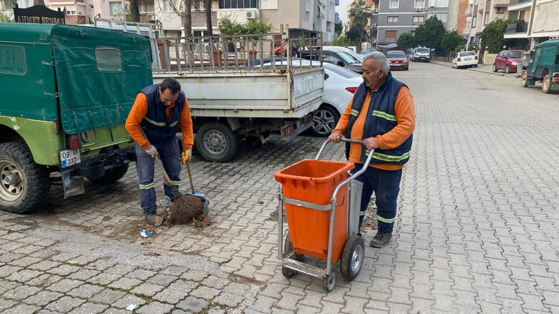 Nazilli Belediyesi yürüyüş yolu ve parkları bakıma aldı