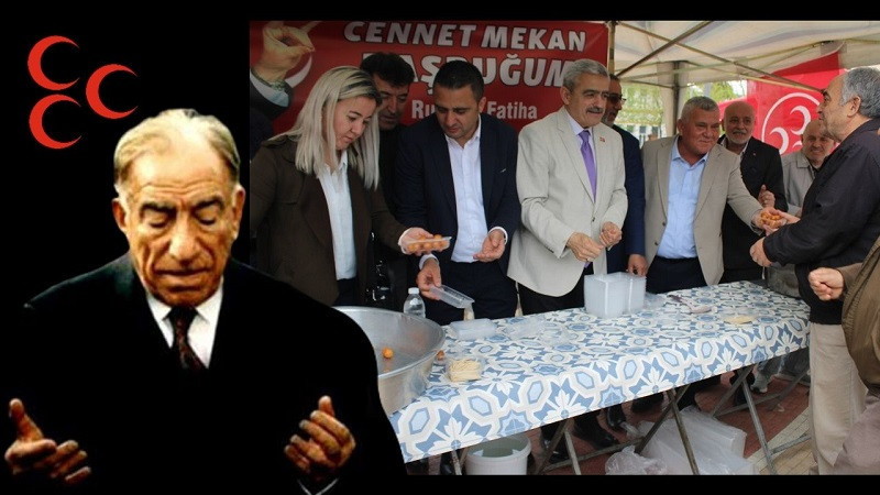 Merhum Alparslan Türkeş Nazilli’de rahmetle anıldı