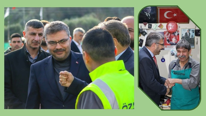 AK Parti Aydın Milletvekili Av. Ömer Özmen 1 Mayıs Emek ve Dayanışma Gününü kutladı