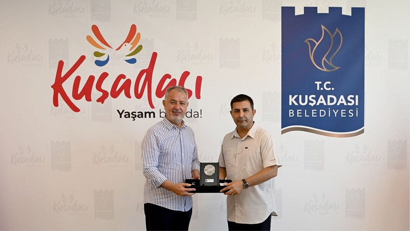 CHP Muğla Milletvekili Cumhur Uzun'dan Başkan Ömer Günel'e ziyaret