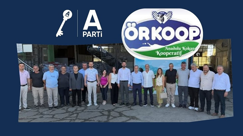 ANAHTAR PARTİ AYDIN VE KUYUCAK, ÖR-KOOP’U ZİYARET ETTİ