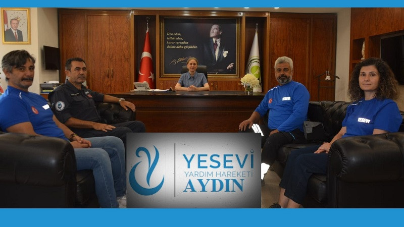 Yesevi Hareketi Derneği’nden Nazilli Kaymakamı’na Ziyaret
