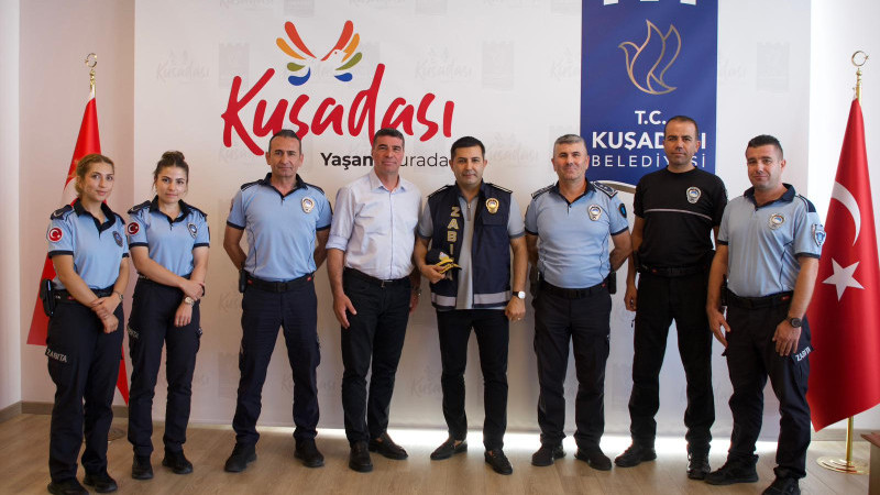 KUŞADASI BELEDİYESİ ZABITA MÜDÜRLÜĞÜ’NDEN KENT YÖNETİCİLERİNE ZİYARET
