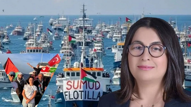 Genişel: Vicdanımız ve yüreğimiz SUMUD filosunun cesur insanlarıyla beraber