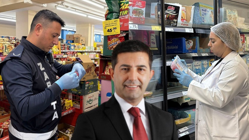 KUŞADASI’NDA ZABITA EKİPLERİNDEN ZİNCİR MARKETLERE SIKI DENETİM!