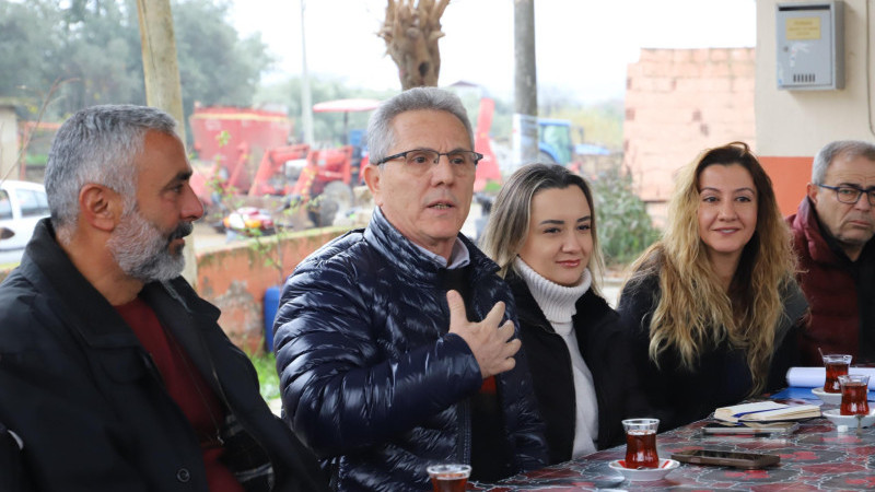 Başkan Tetik kırsal mahalle ziyaretlerini sürdürüyor