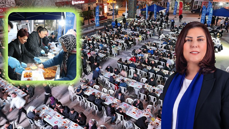 BAŞKAN ÇERÇİOĞLU BİNLERCE VATANDAŞI İFTAR SOFRALARINDA BULUŞTURDU