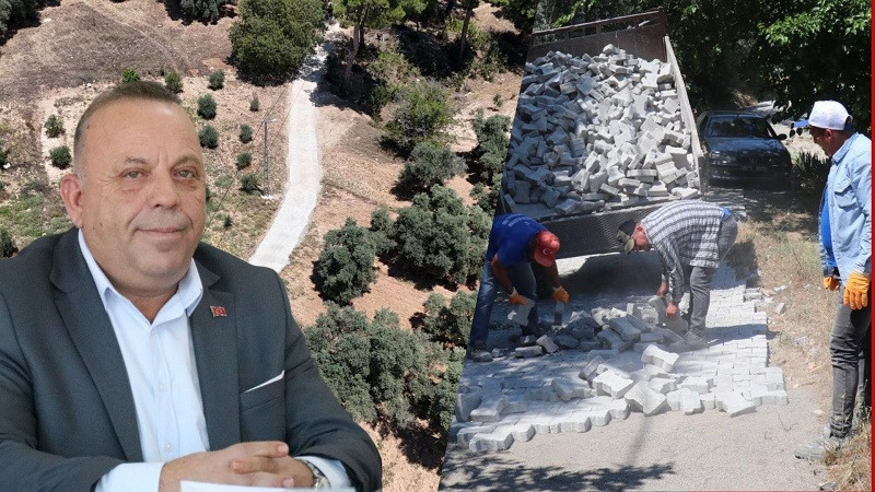 Güvenir Mahallesi’nde parke taşı çalışmaları tamamlandı
