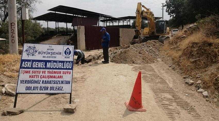 ASKİ ÇALIŞIYOR AYDIN’IN ALTYAPISI GÜÇLENİYOR