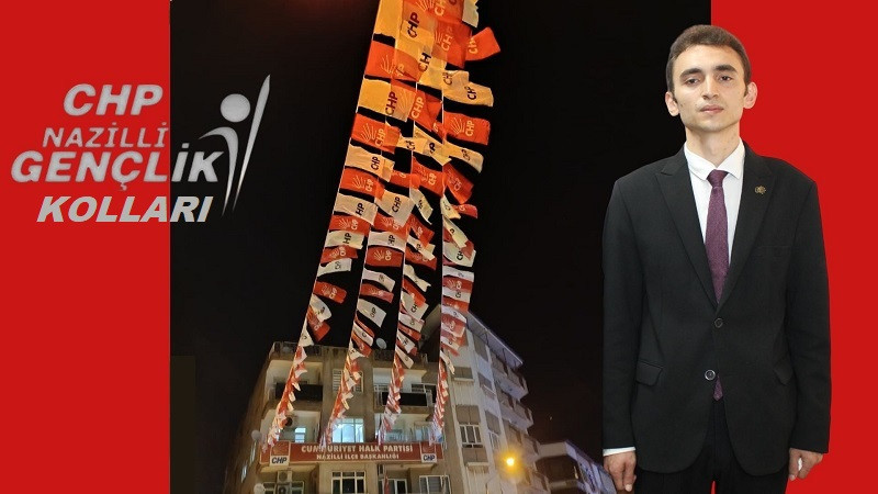 CHP Nazilli Gençliği’nden Bayraklı Demokrasi Duruşu: Haklıyız, Kazanacağız!