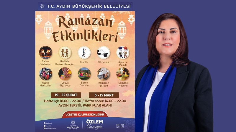 Başkan Çerçioğlu, Aydınlıları Ramazan etkinlikleri ile bir araya getirecek