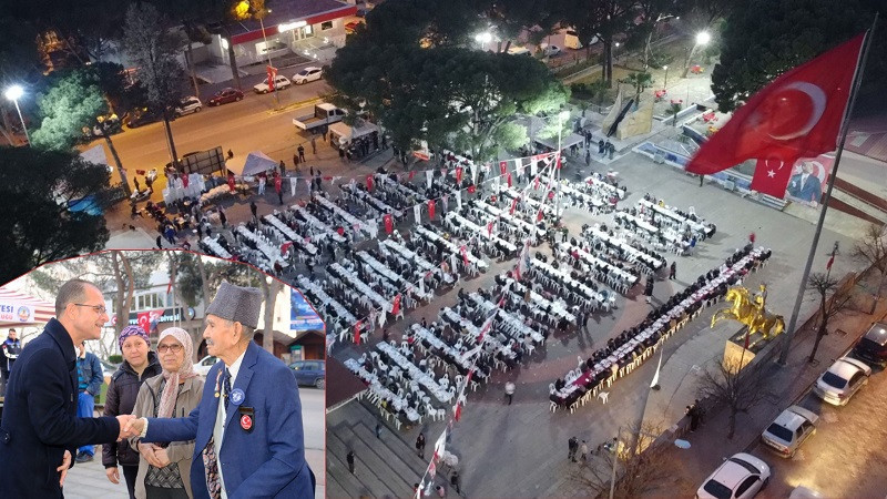 KUYUCAK’TA İFTAR YEMEĞİ DÜZENLENDİ 