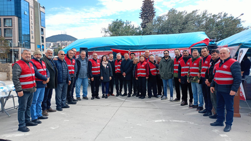 CHP Nazilli İlçe Örgütünden Başkan Günel’e Destek