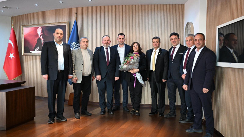 NAZİLLİ ŞOFÖRLER VE OTOMOBİLCİLER ODASI’NDAN BAŞKAN ÇERÇİOĞLU’NA ZİYARET