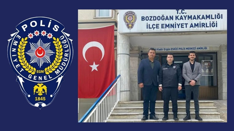 ANAHTAR PARTİ BOZDOĞAN’DAN POLİS HAFTASI ZİYARETİ